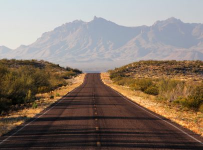 Big Bend Mountains in Big Bend National Park, Texas