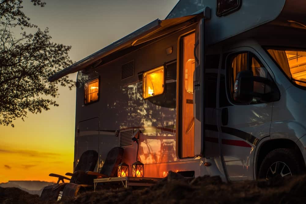 Breathtaking View of RV Camping; What Happens When You Don’t Winterize Your Camper