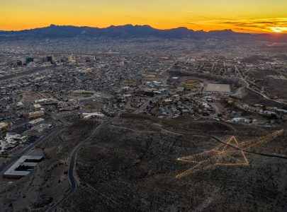Aeiral image of Fort Bliss in El Paso, TX -- one of the best military RV parks.
